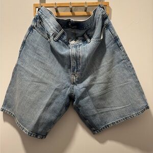 GAP Light Blue Jean Shorts for Men